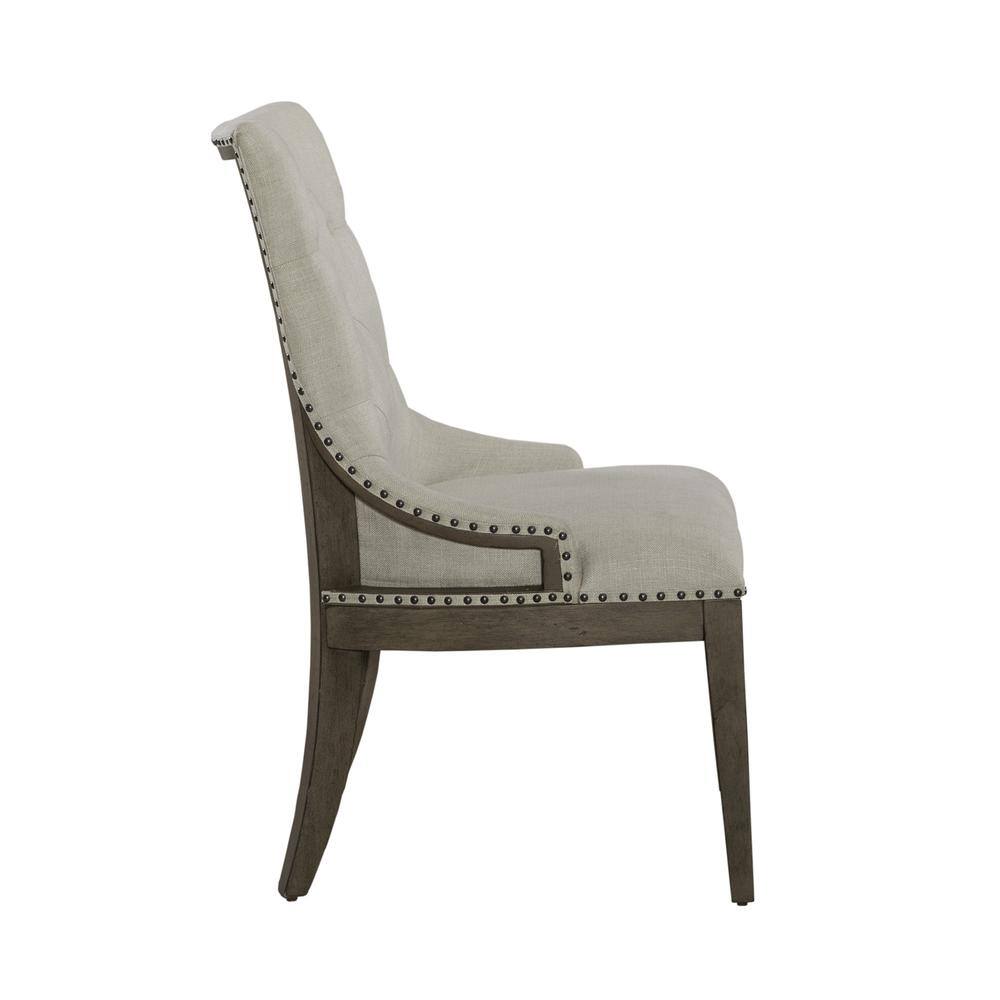 Alt View 1. Liberty Furniture Industries - Uph Shelter Side Chair (RTA) - Set of 2 Traditional Multi in Dusty Taupe - Multi.