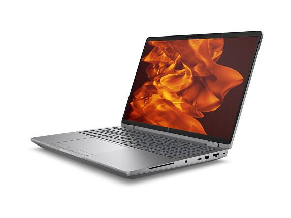 Left. HP - HP ZBook Fury G1i 16 Mobile Workstation PC with 3 Yr Warranty & Wolf Pro Security - C3FK4UA#ABA - Black.