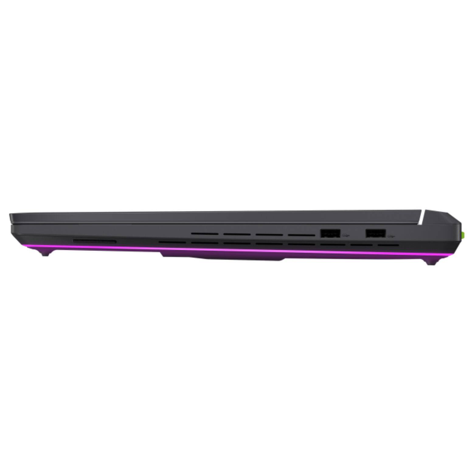 Alt View 4. ASUS - ROG Strix G18 18" WQXGA IPS Intel Core Ultra 9 275HX 2.7 GHz 32GB DDR5 1TB SSD NVIDIA GeForce RTX 5070 Windows 11 Home - Gray.