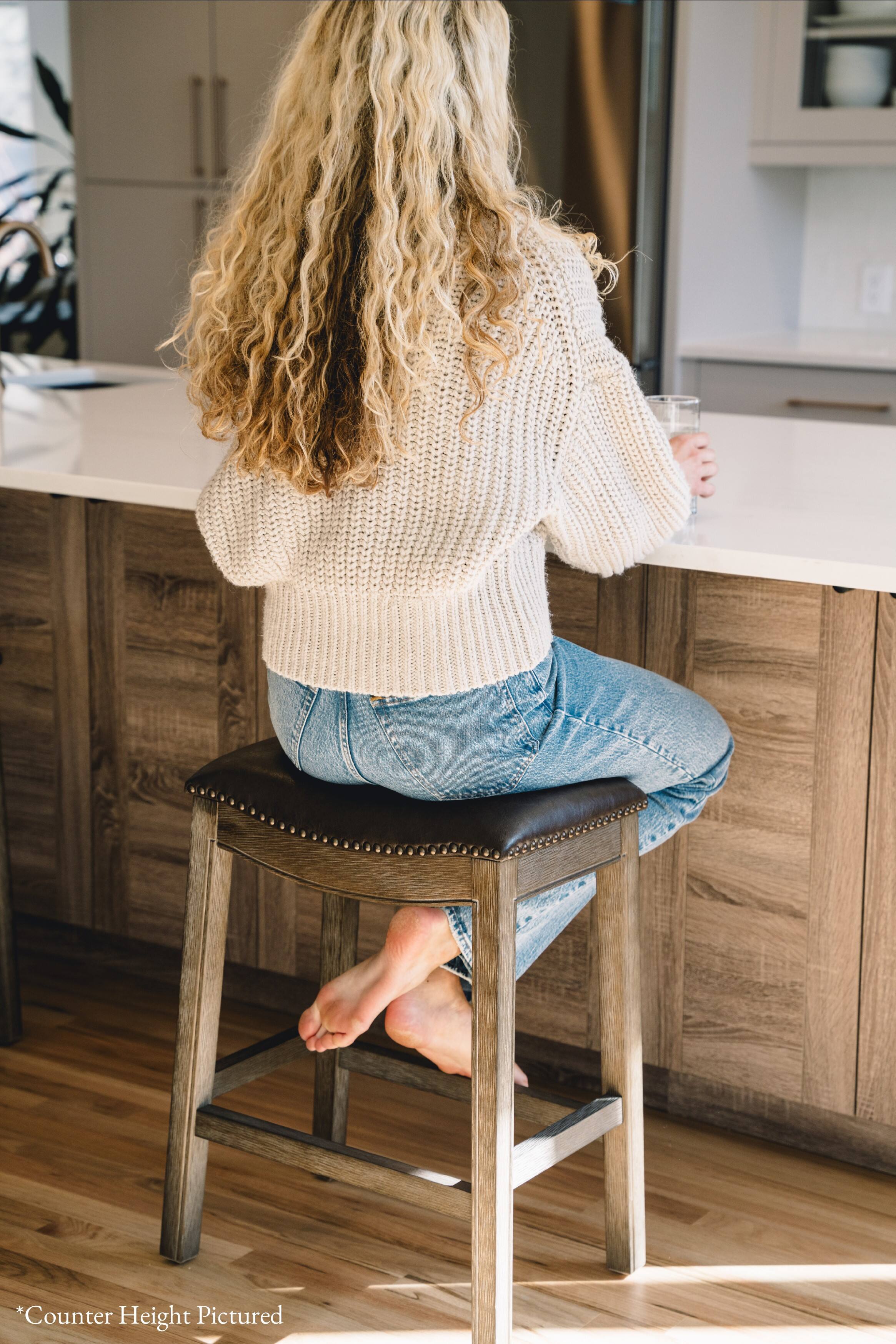 *Counter Height Pictured