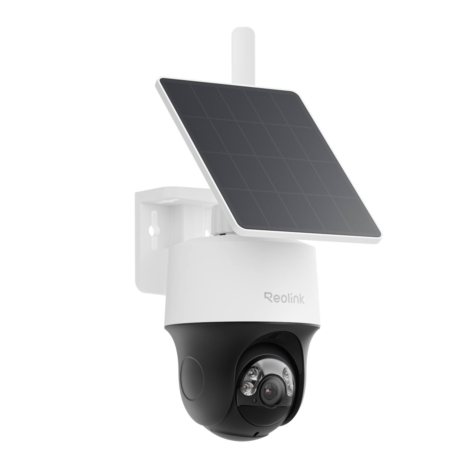 Angle. Reolink - Reolink Go PT S Lite 2K 4MP Wireless Battery 4G LTE Security Camera with Solar SIM Card 355° Auto-Track Smart Detection - White.