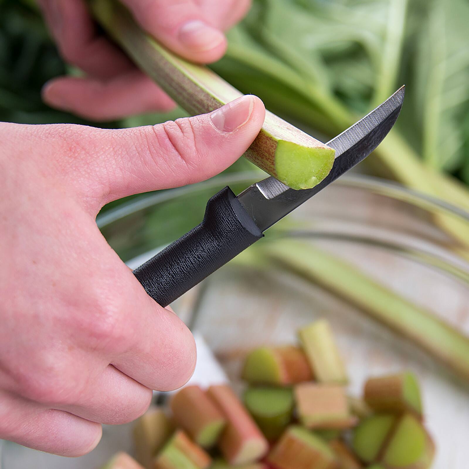 Alt View 5. Rada - Cutlery 2.38-Inch Granny Paring Knife, Black Handle - Black.