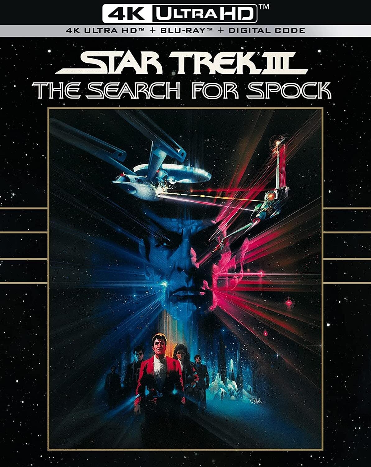 Front. Star Trek III: The Search for Spock   - 4K Blu-Ray.