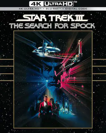 Front. Star Trek III: The Search for Spock - 4K Blu-Ray.