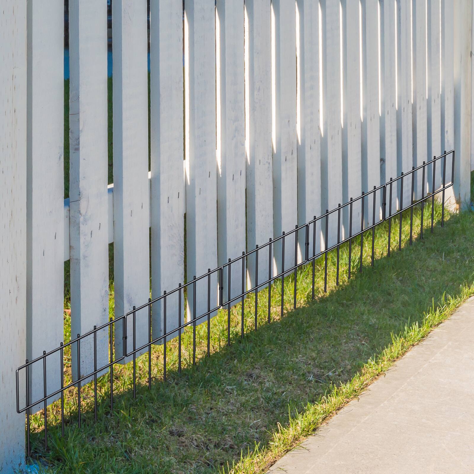 Alt View 3. Oumilen - 19 Pack Animal Barrier Fence 17 in(H) X 20 Ft(L) Decorative Garden Fence Border.