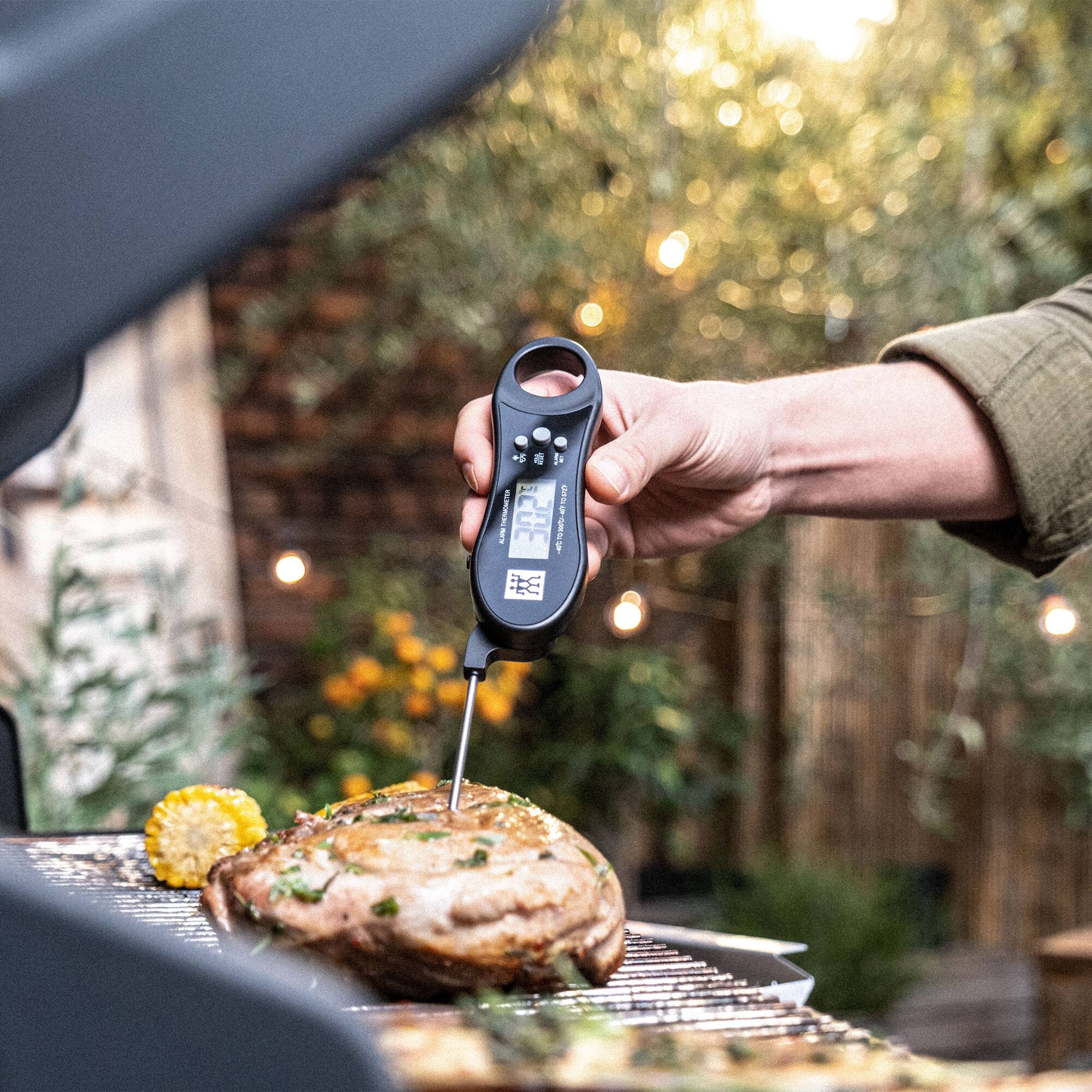 ZWILLING BBQ+ Digital Cooking Thermometer with Dual Probes Black