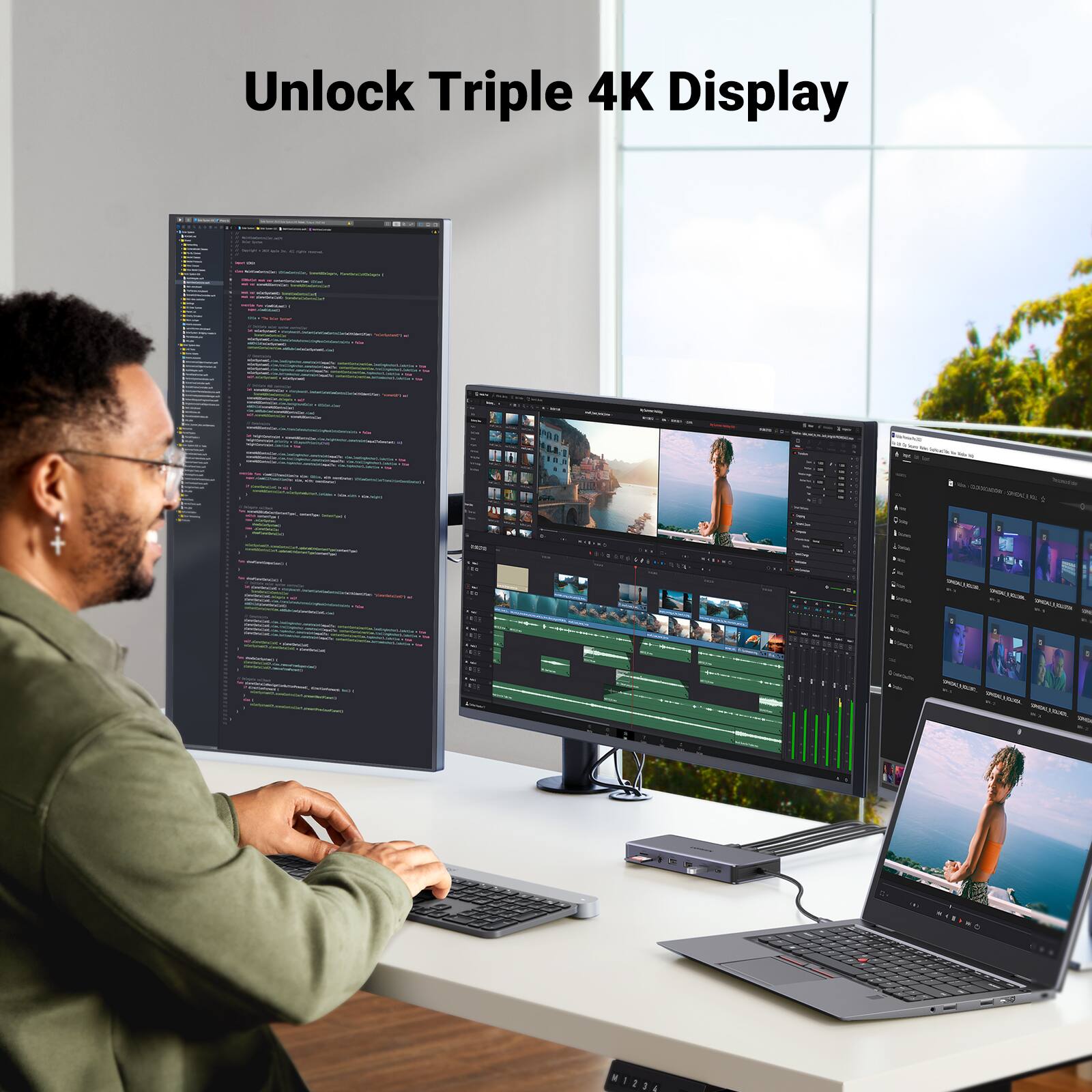 Unlock Triple 4K Display
