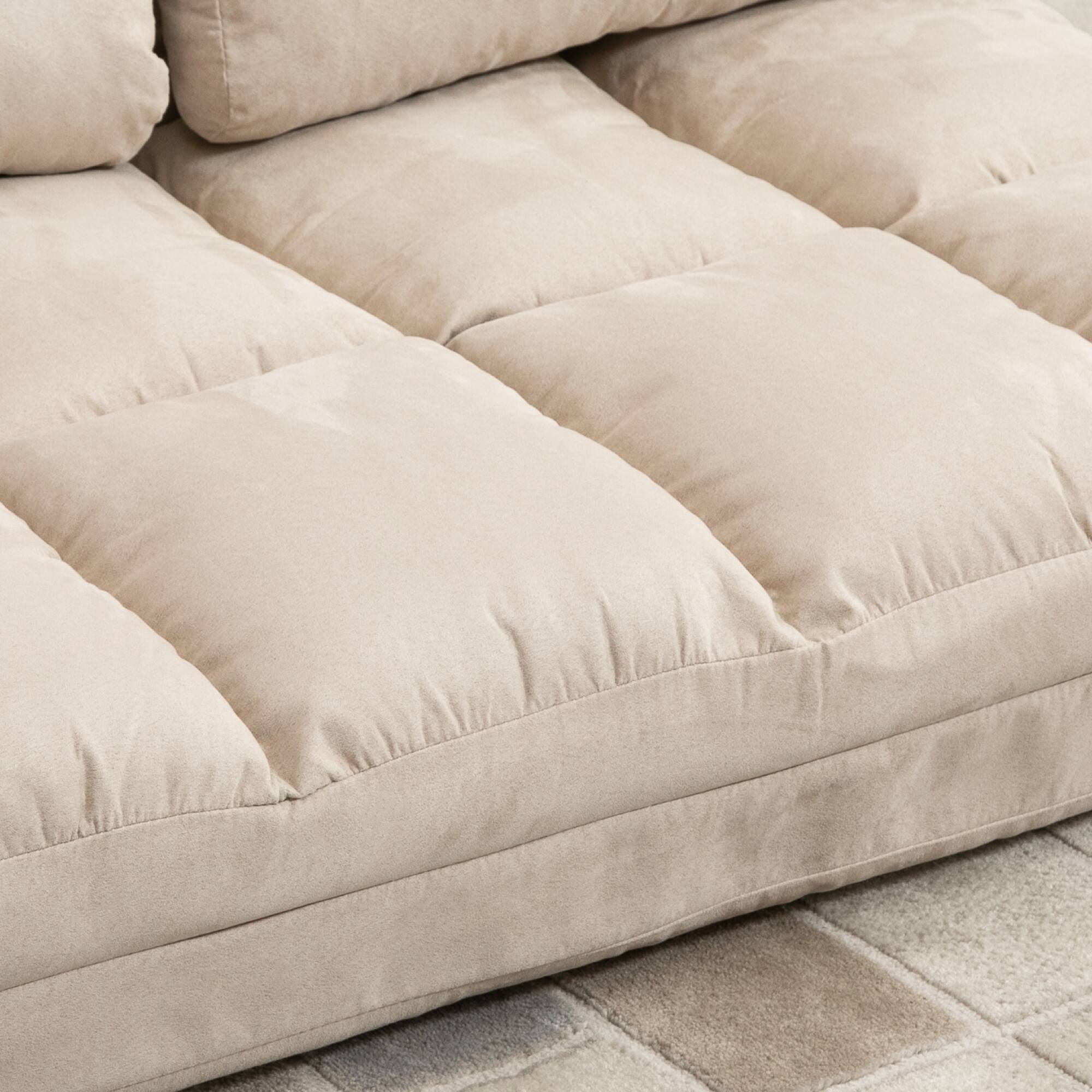 Alt View 5. Homcom - Mid-Century Modern Accent Chair, High Wingback Reading Chair, Button-Tufted Upholstered Fabric Armchair - Blue.