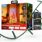 Govee 375LED 99n/30m RGBWIC nGaso narm - Lighting DIY Mode 140+ Preset Scenes App Control 12:00 a -RIC See Lona - Comatad an - keen -A - ma - - - - - - 800% - La - - - - - - - - . - Cana - - cates - - - Govee Christmas Sparkle String Lights G Holiday matter works alexa works with with Google Home RGBWNIC E Nics Lgt Wse am Menagement