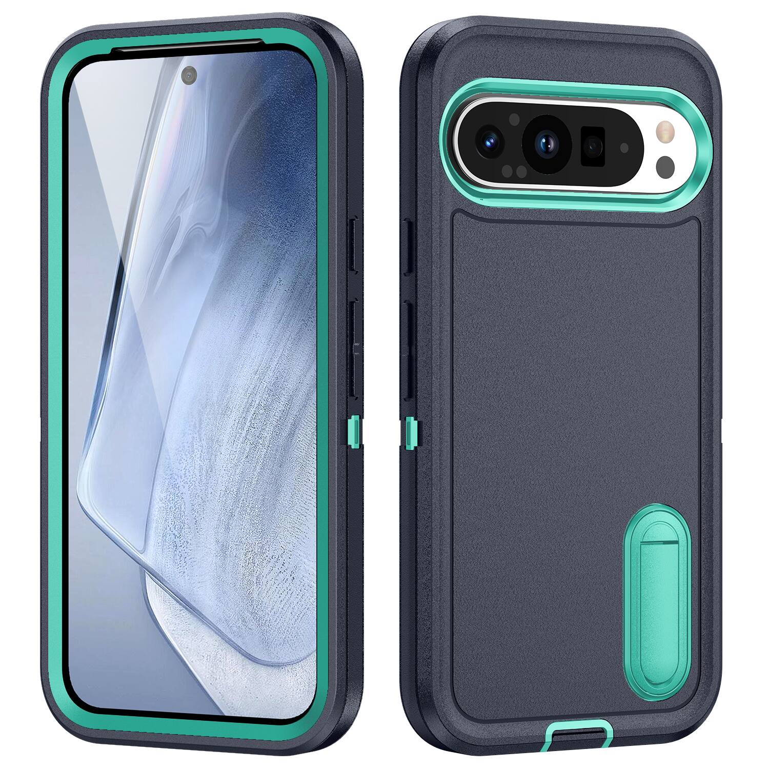Darkblue/Mint