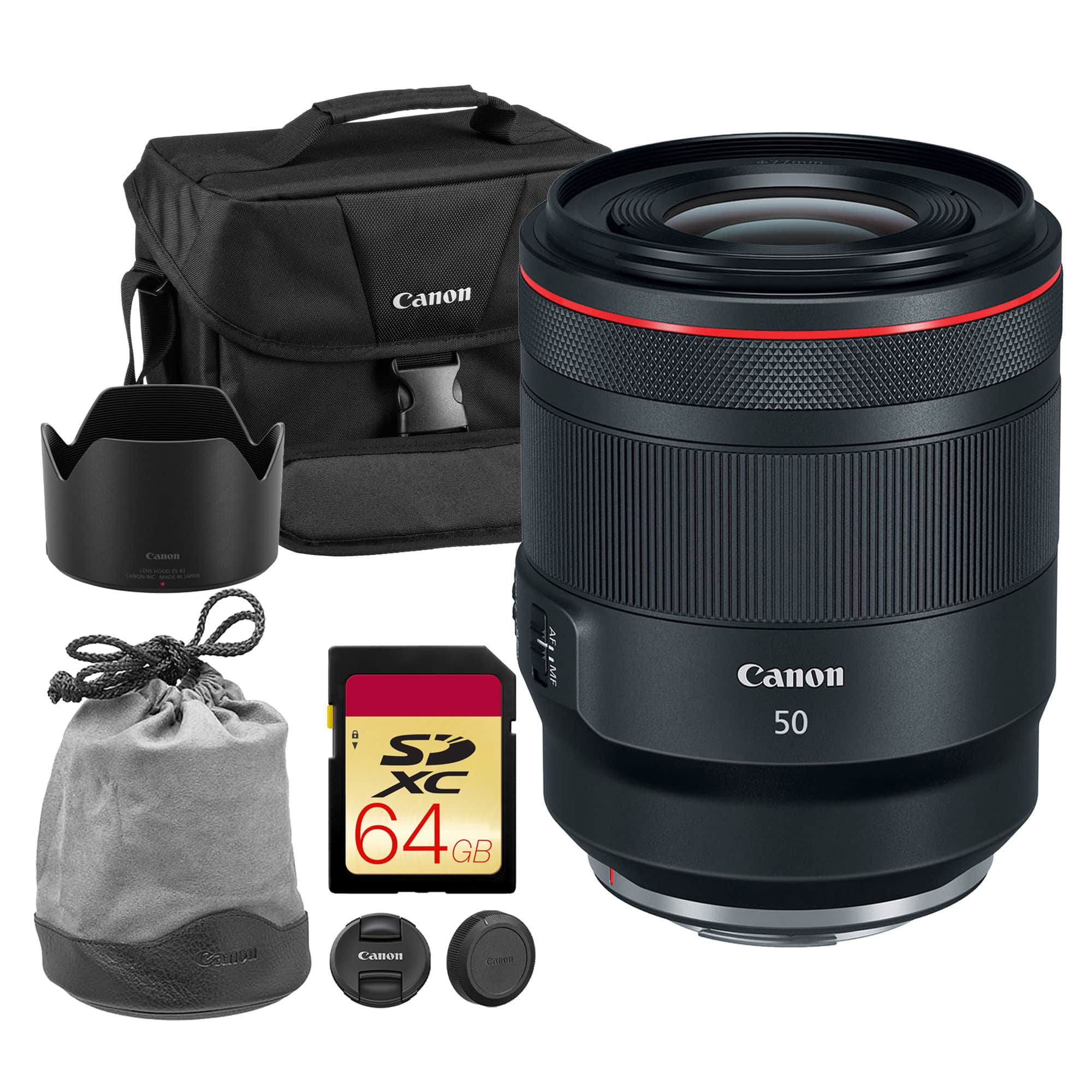 Canon - RF 50mm f/1.2 L USM Lens + More - Black price history on PriceWatchPro