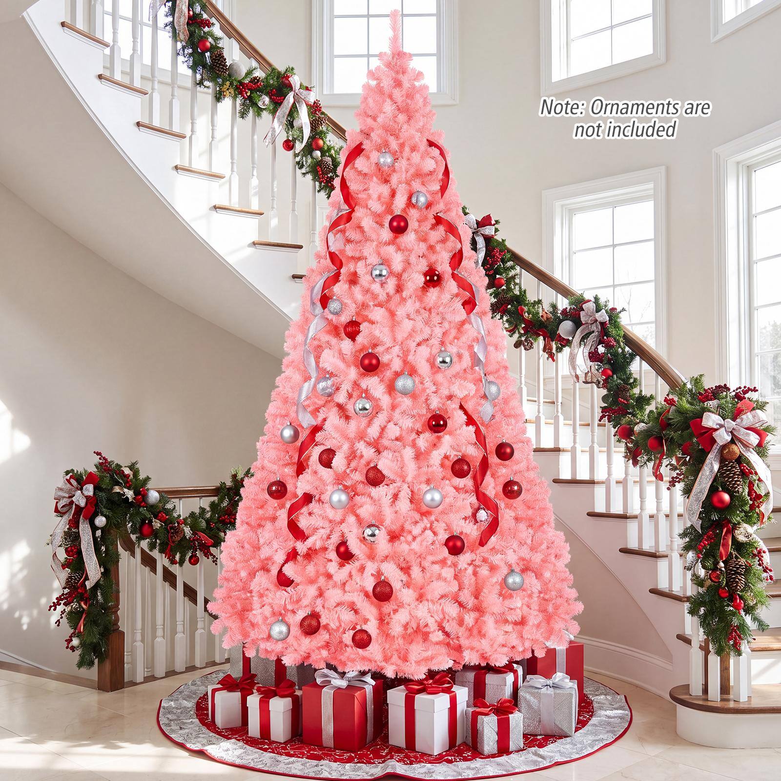 Note: Ornaments are not included