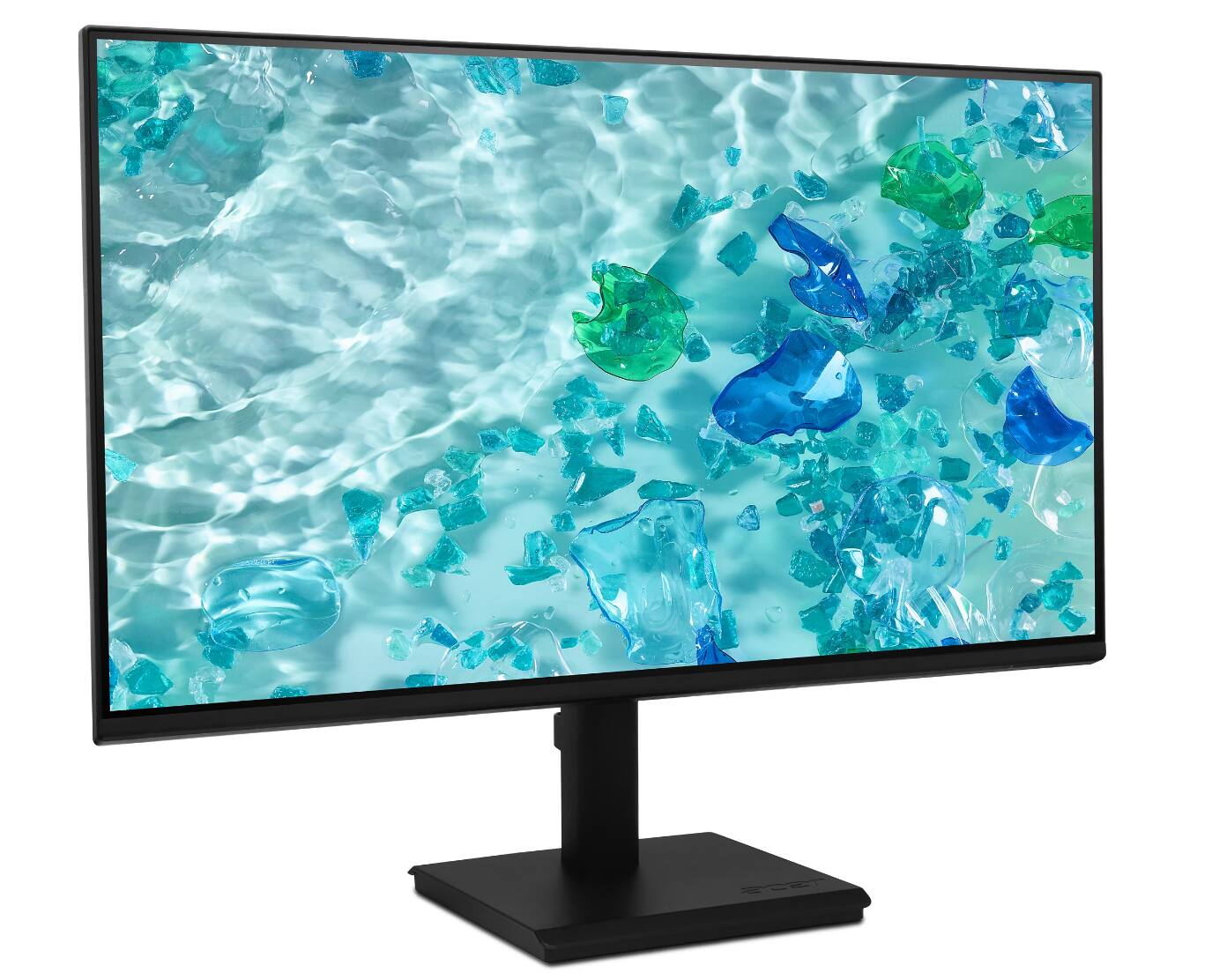 Angle. Acer - Acer Vero V7 V277 Gbmipx 27" FHD IPS Monitor, Anti-Glare, VESA Mount (100mm), HDMI, VGA & DKZ Hub, Black (UM.HV7AA.G07) - Black.