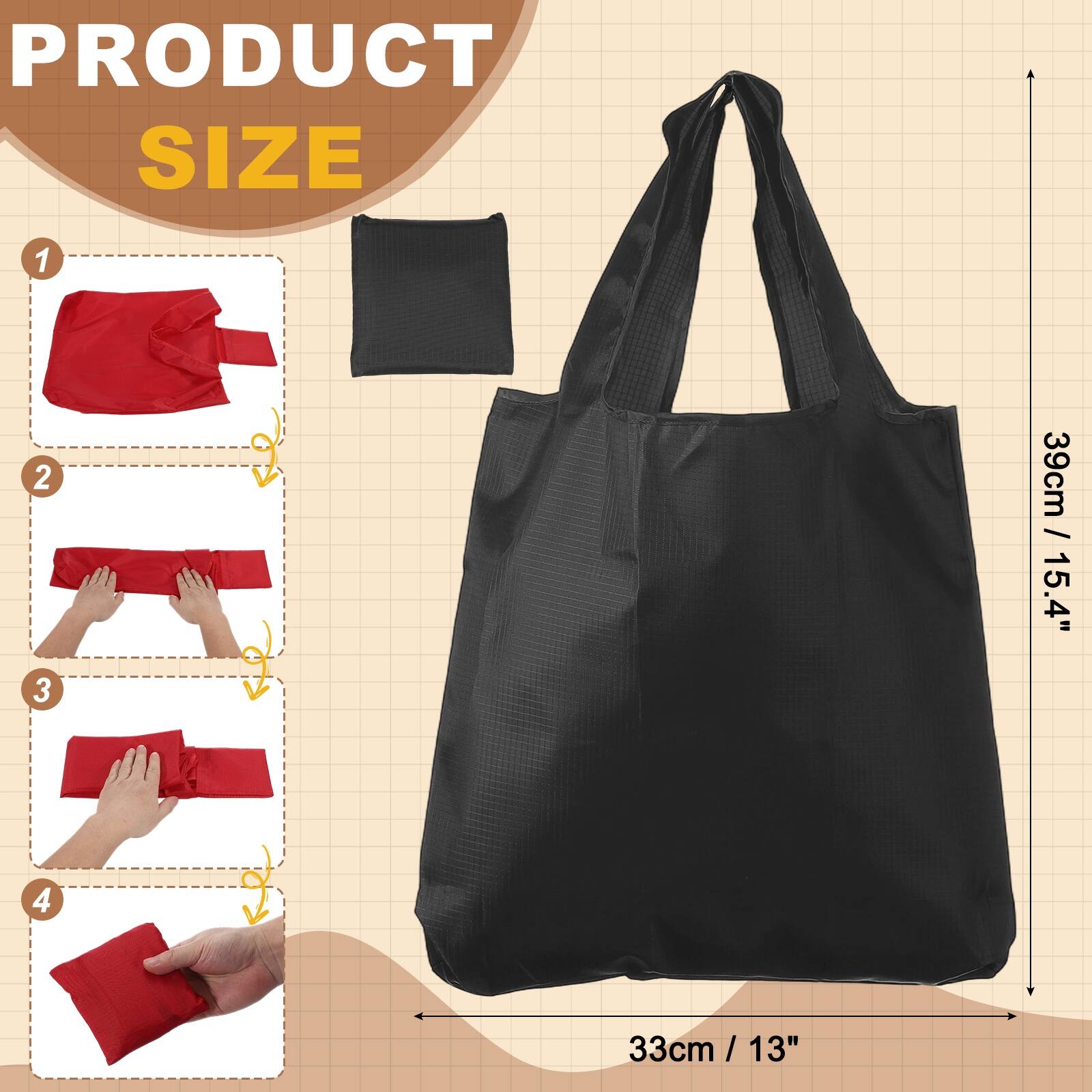 PRODUCT SIZE

1. 39cm / 15.4"
2. 33cm / 13"
3. 33cm / 13"