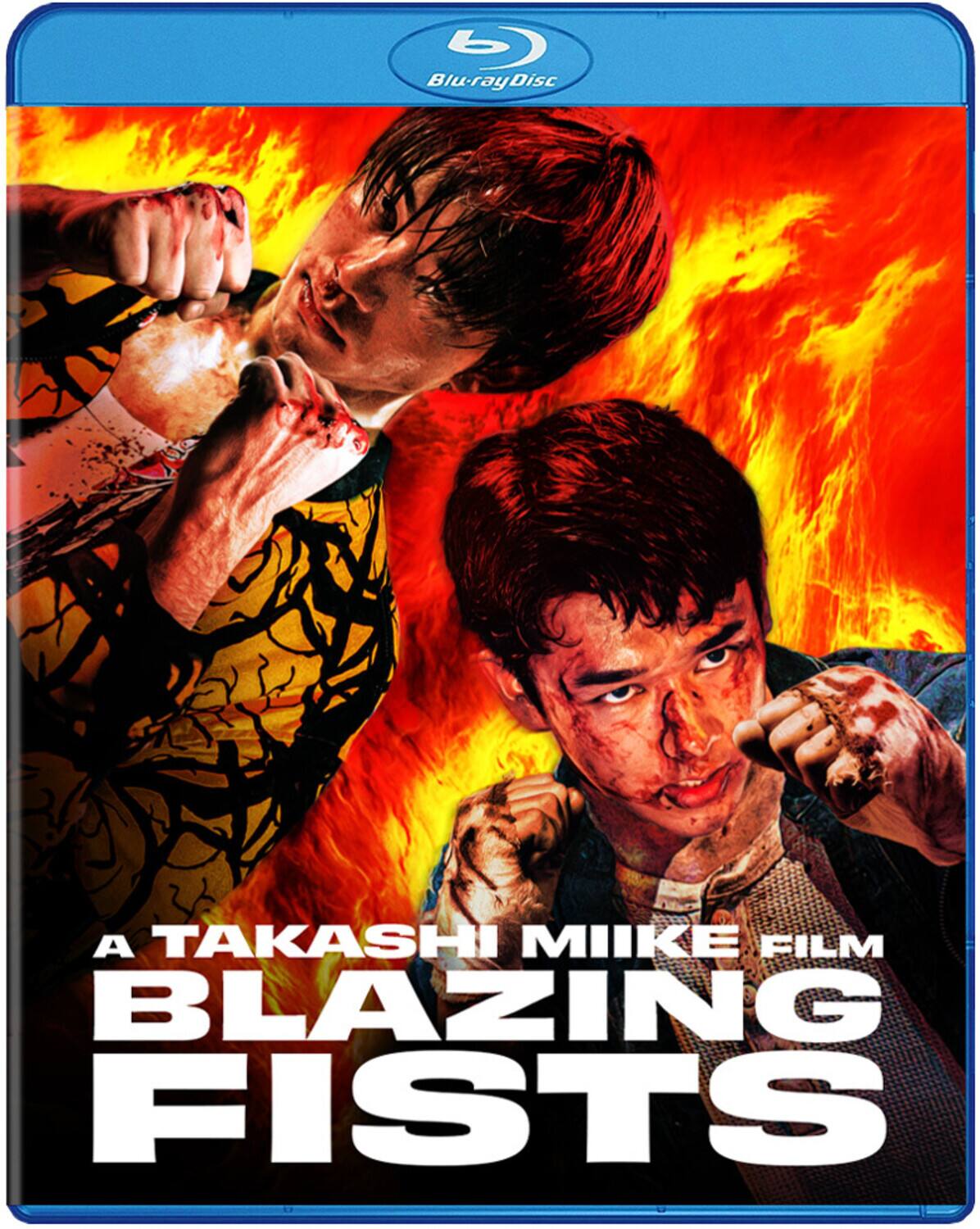 Front. Blazing Fists   - BLU-RAY.
