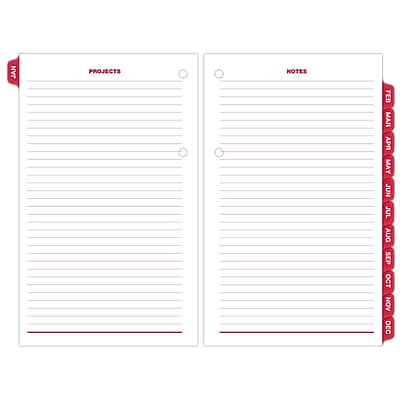 Sure, here is the corrected and grouped text:

**Projects**
- JAN
- FEB
- MAR
- APR
- MAY
- JUN
- JUL
- AUG
- SEP
- OCT
- NOV
- DEC

**Notes**
- JAN
- FEB
- MAR
- APR
- MAY
- JUN
- JUL
- AUG
- SEP
- OCT
- NOV
- DEC