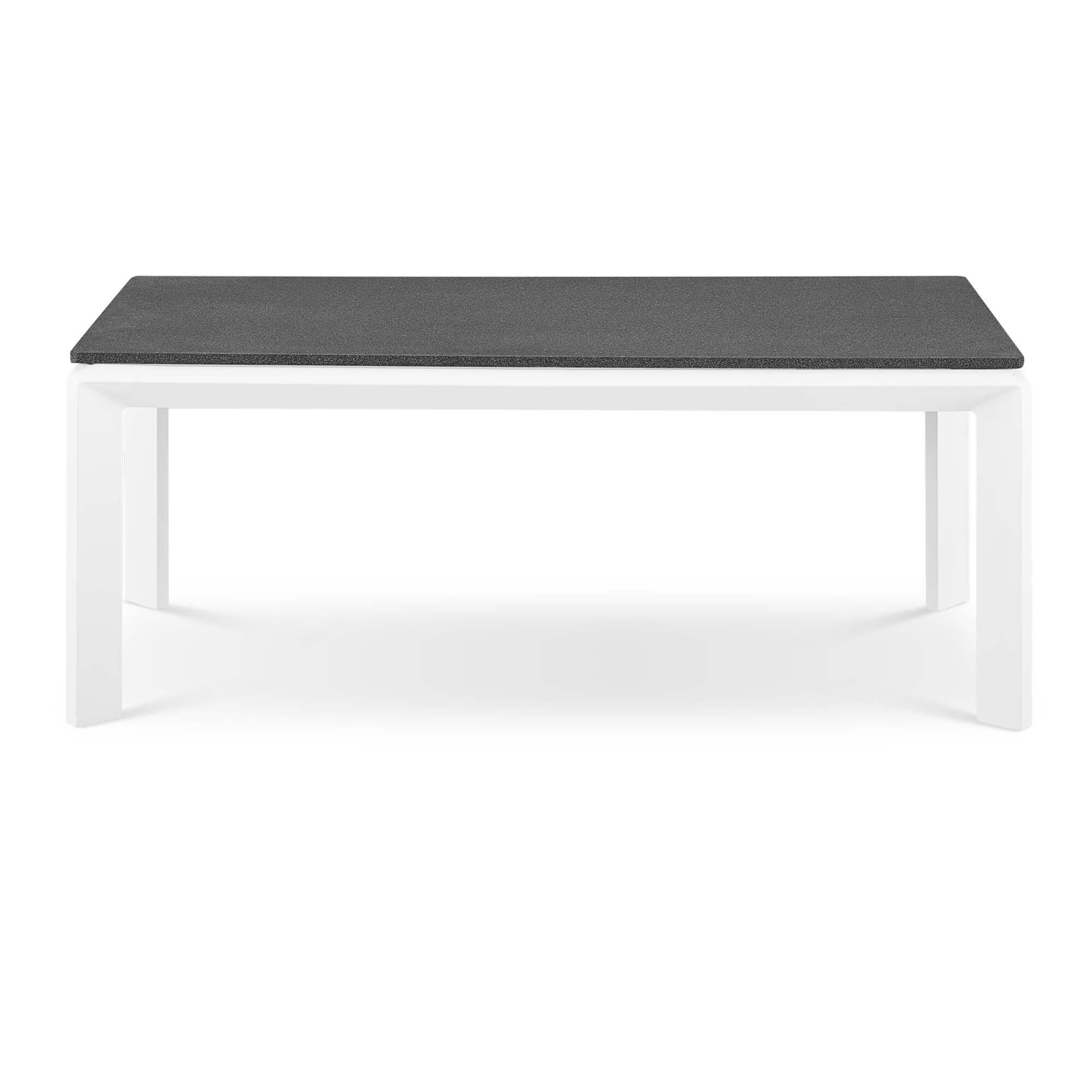 Back. Modway - Riverside Aluminum Outdoor Patio Coffee Table by Modway - White.