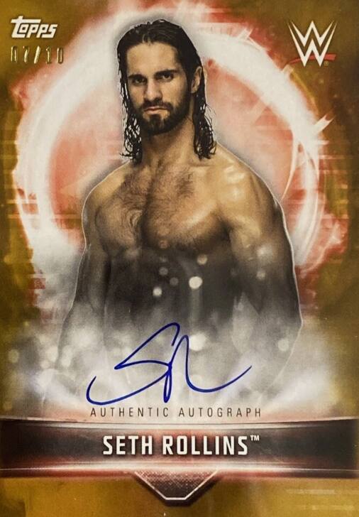 Topps 07/10 W  
AUTHENTIC AUTOGRAPH™  
SETH ROLLINS