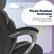 Plush Padded Armrests - Supportive armrests are padded and covered in supple upholstery for ergonomic comfort