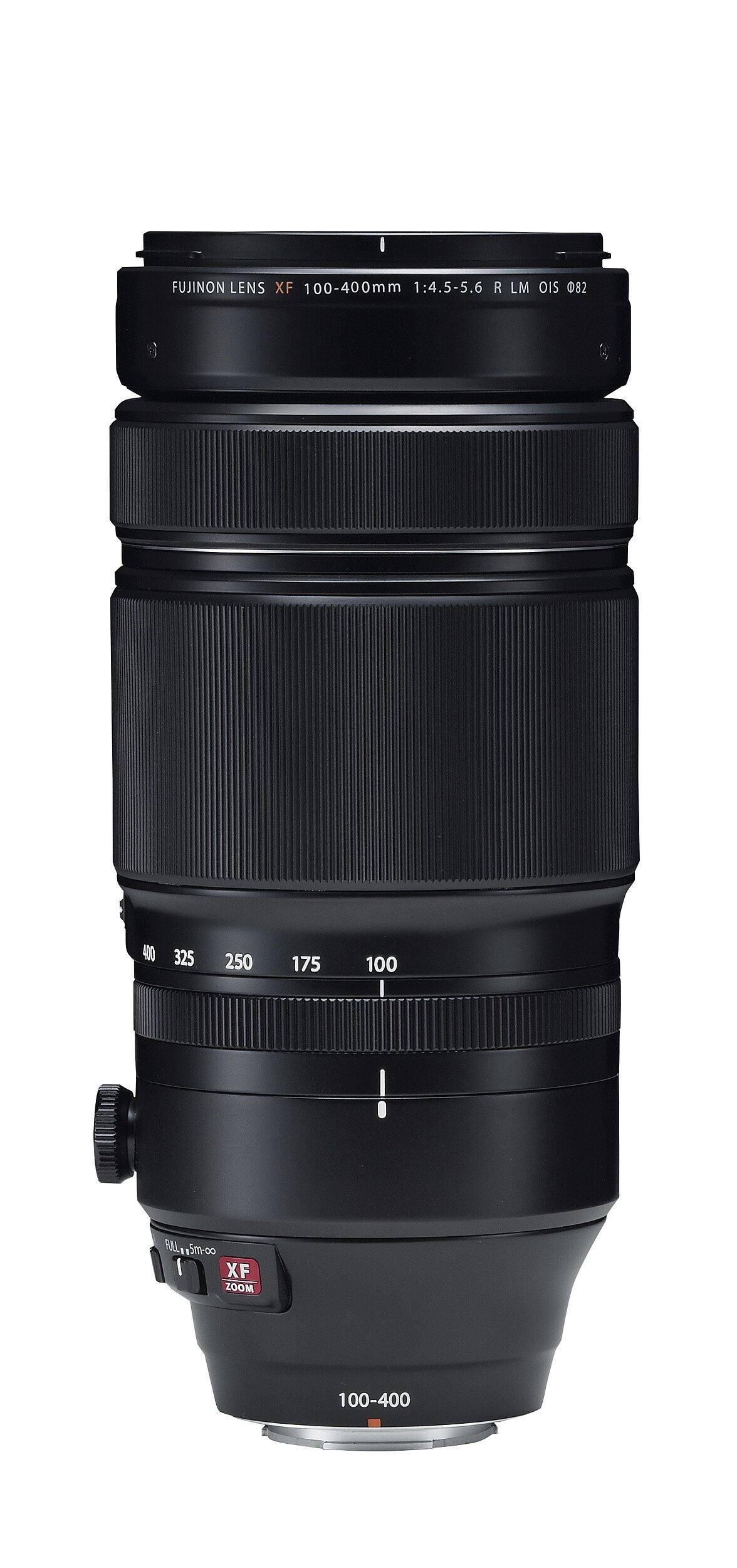 FUJINON LENS XF 100-400mm 1:4.5-5.6 R LM OIS 082  
400 325 250 175 100  
70L1g5m-co  
XF ZOOM 100-400