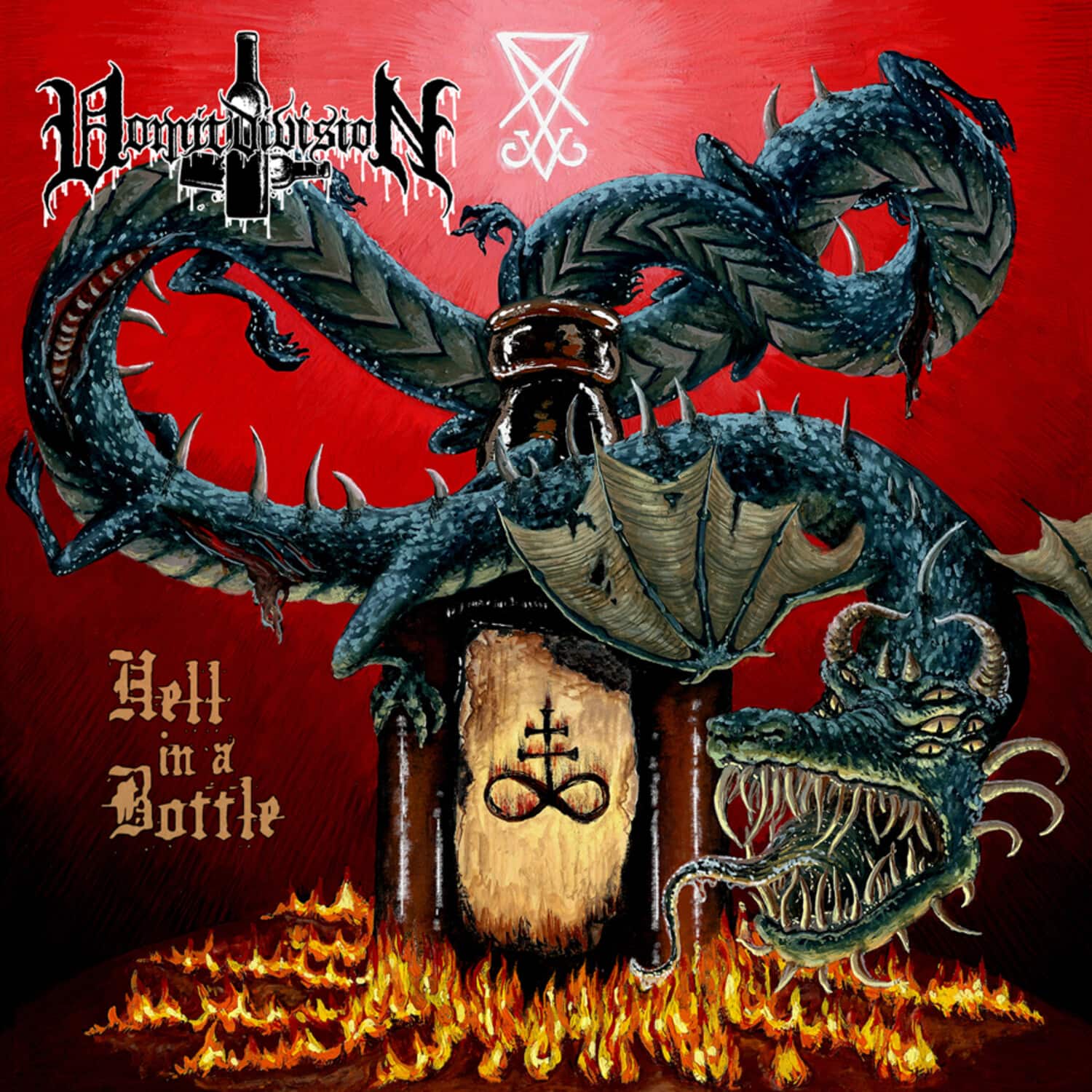 Vomit Division - Hell in a Bottle   - COMPACT DISCS [CD] price history on PriceWatchPro