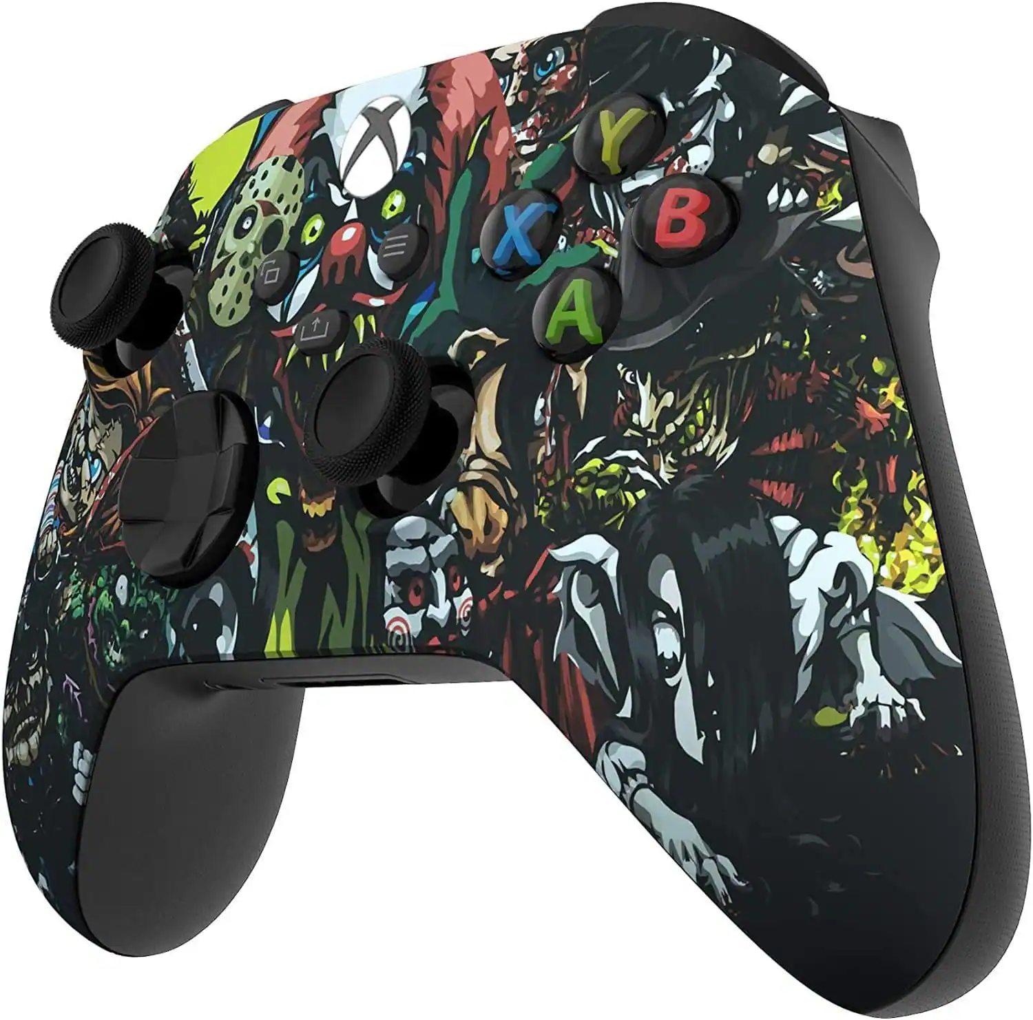 Angle. Custom Controllerzz - Custom Wireless Controller for Xbox Series X|S, Xbox One, & PC - Scary Party.