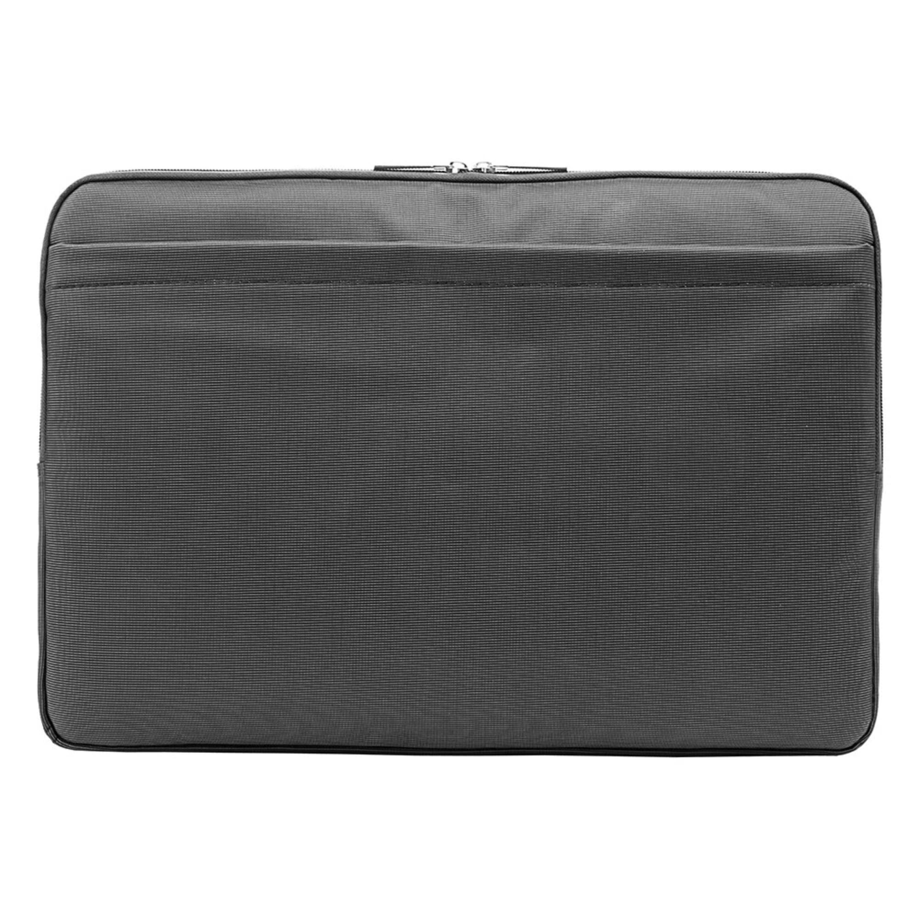 Angle. Kitcheniva - Padded Nylon Sleeve Case Bag For 15" Laptop - Gray.