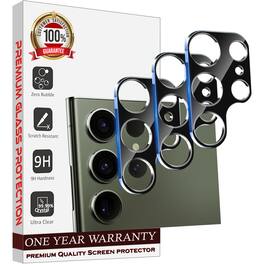 Entronix - Camera Lens Protector for Galaxy S21 Ultra - 3-Pack - Clear