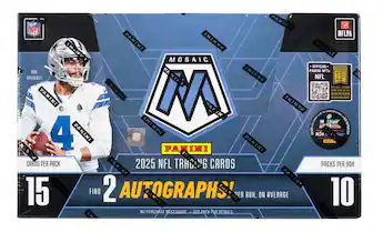 2025 panini mosaic nfl fooball booster box Hobby Blaster 2025 Mosaic Football delivers one of the most colourful 2025 Panini Donruss Football NFL