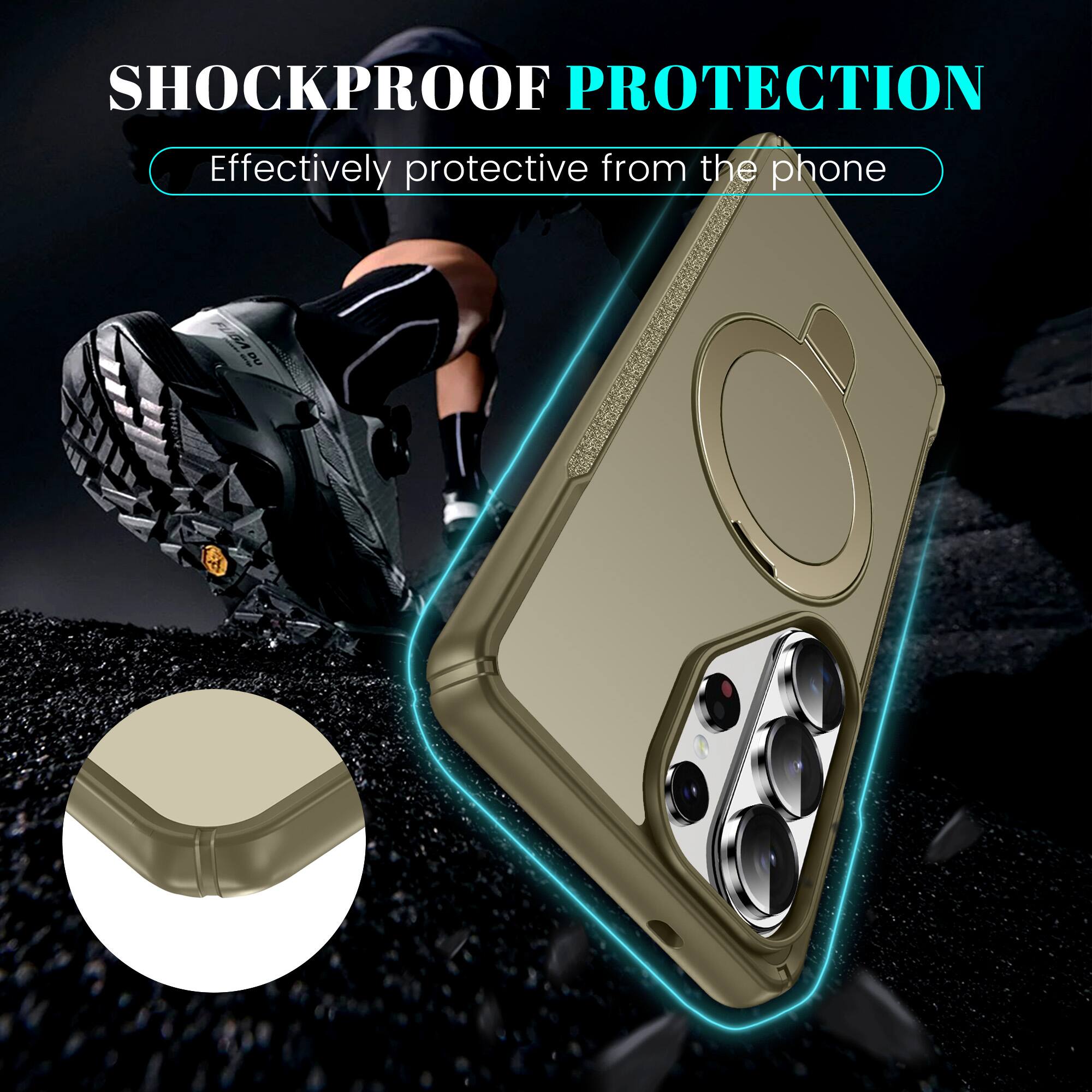 UUCOVER Magnetic Kickstand Case for Samsung Galaxy S26 Ultra, Ring ...