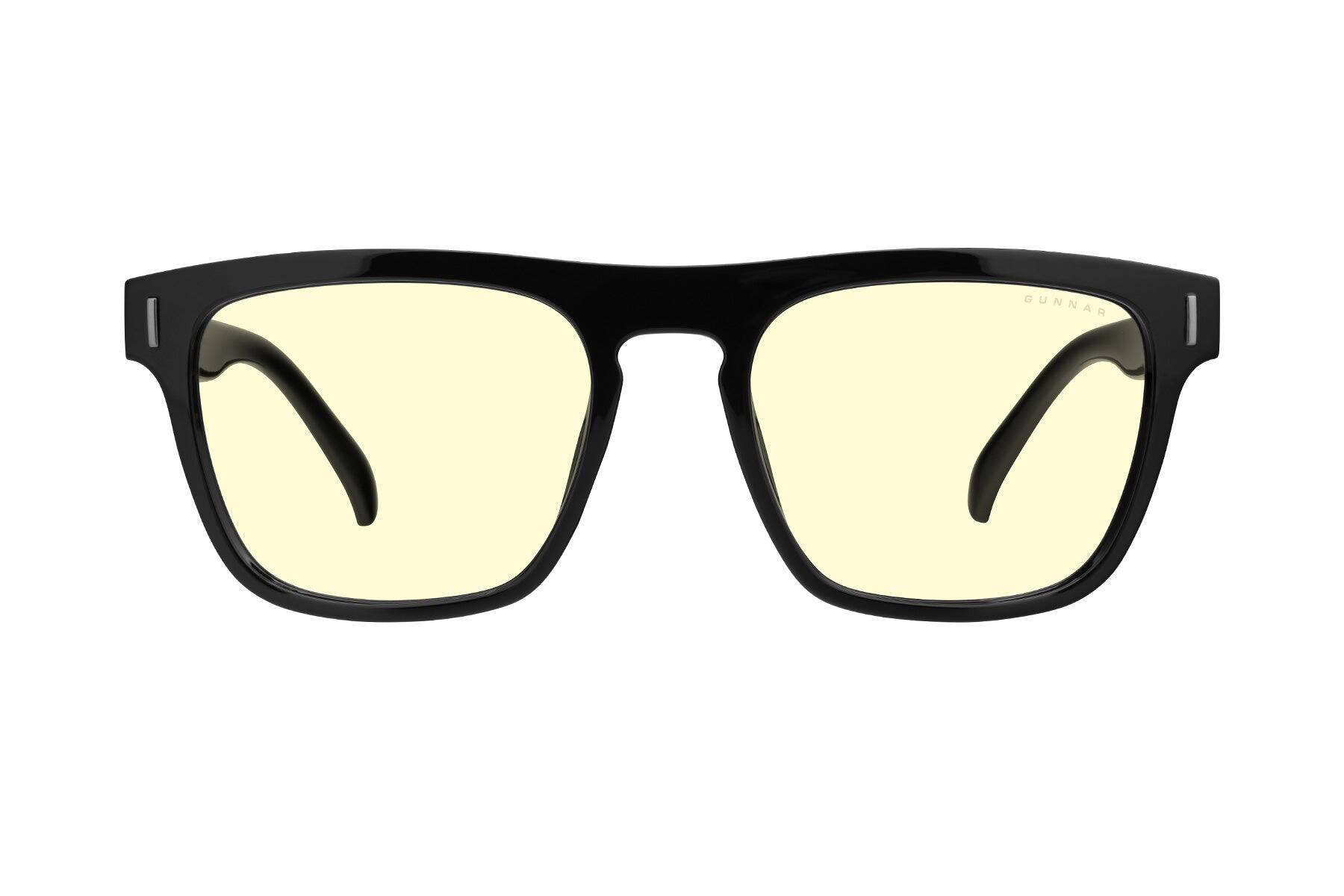 Alt View 4. GUNNAR - GUNNAR Gaming Glasses  - World of Warcraft Horde Edition, Onyx, Amber Lens - Blue Light Blocking, Relieve Dry Eye - Onyx.