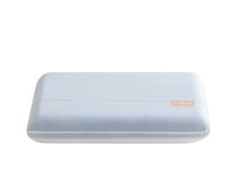 Bestier - 5 Inch Memory Foam Pillow with Cool Fabric, Reversible Dual-Color Pillow for All Sleepers - Blue