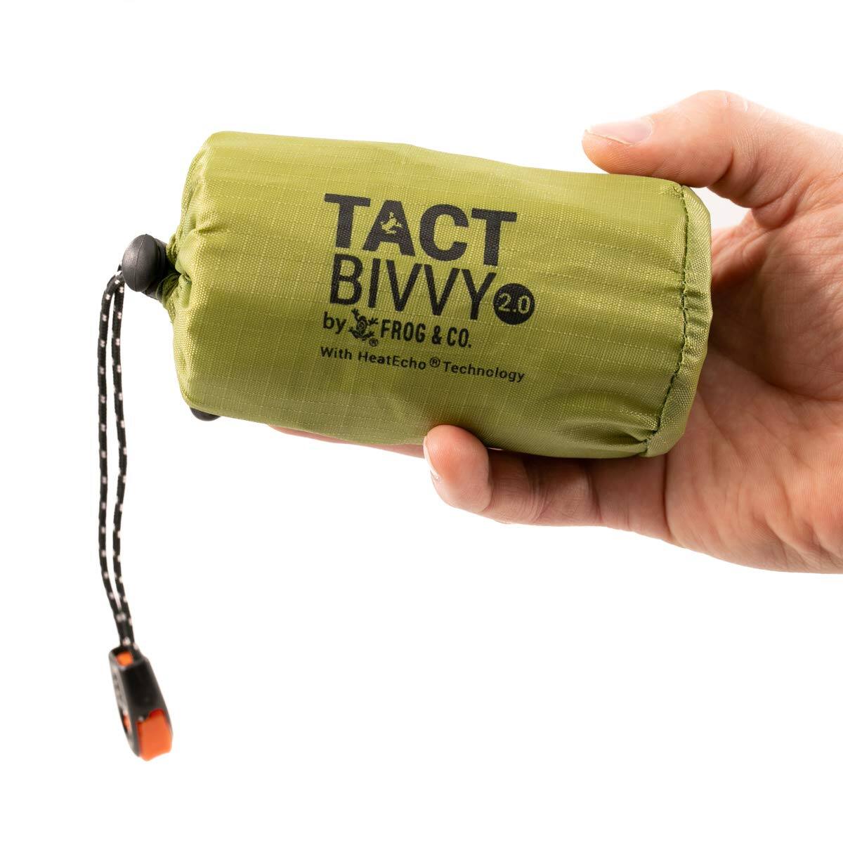 TACT BIVVY 2.0  
by FROG & CO.  
With HeatEcho Technology