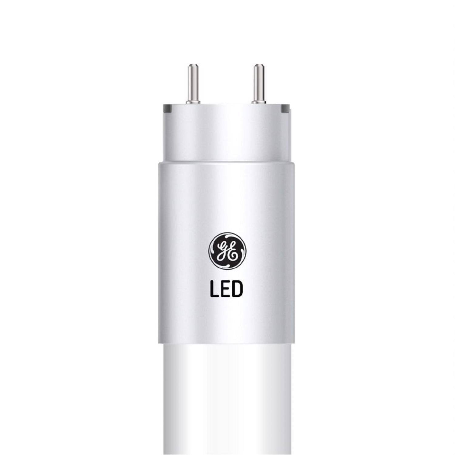 Angle. GE - GE T8 G13 (Medium Bi-Pin) LED Bulb Daylight 20 Watt Equivalence 1 pk.