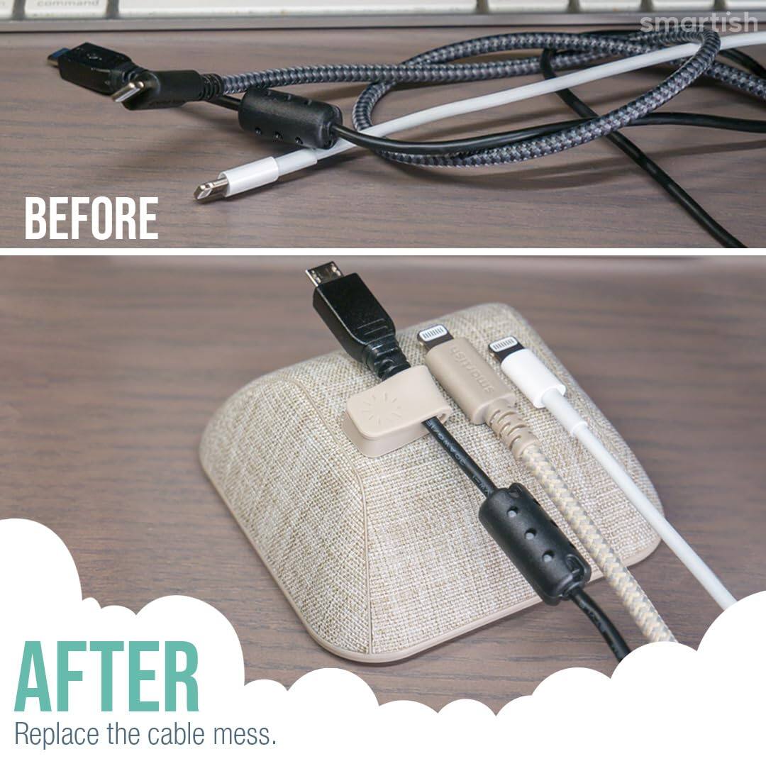 command smartish BEFORE AFTER Replace the cable mess. NXA E DREEOE smartish