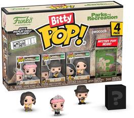 Funko - BITTY POP!: TELEVISION: Parks & Recreation - Andy 4PK - Collectibles - Multicolor