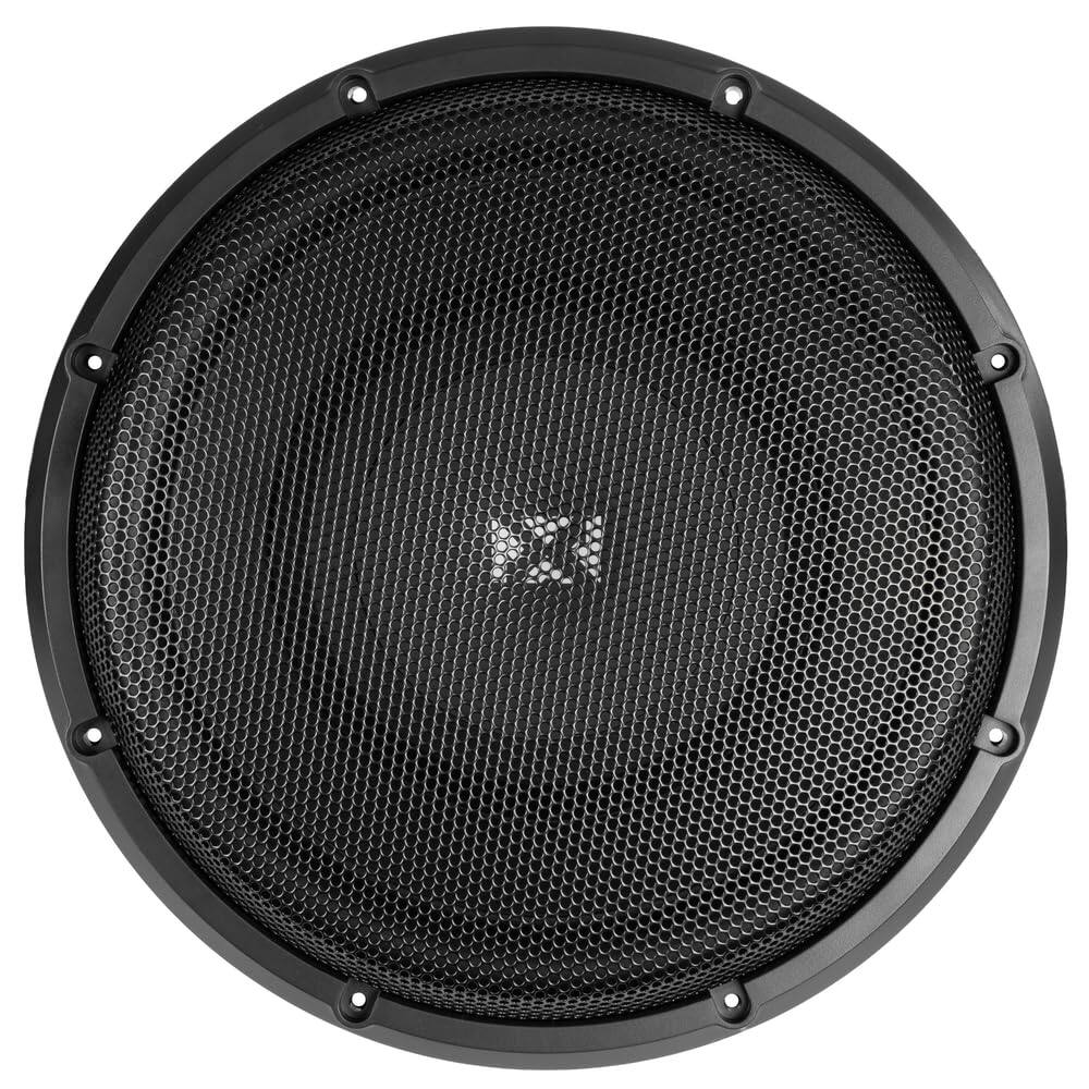 Back. NVX - NVX SQW124 1200W Peak (600W RMS) SQ-Series Shallow-Mount 12" Dual 4-Ohm Subwoofer.