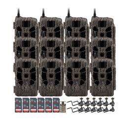 Stealth Cam - (Twelve) DECEPTOR MAX 40MP Trail Camera with Camera Holder 32GB Memory Card and Card Reader