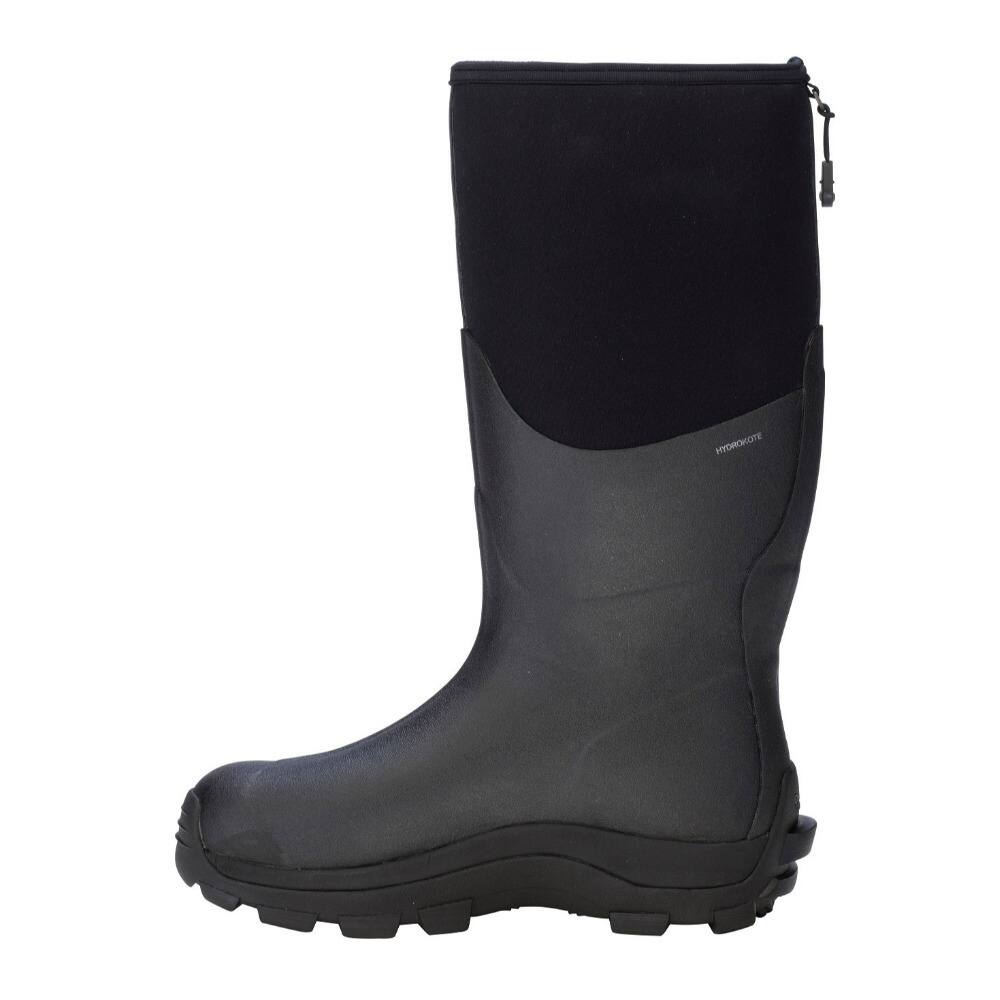 Left. DryShod - Arctic Storm Men's Boots (Size 14, High, Black/Gray) - Black/Gray.