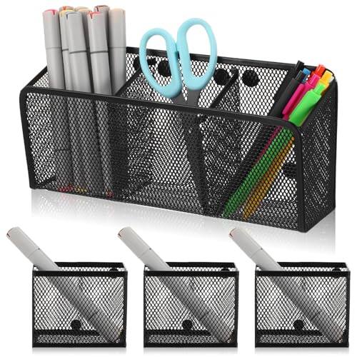 Front. Vulpecula Spade - Magnetic Pencil Holder, Locker Shelf Organizer, Metal Storage Basket for Whiteboard, Refrigerator, Ideal Cabinet for.
