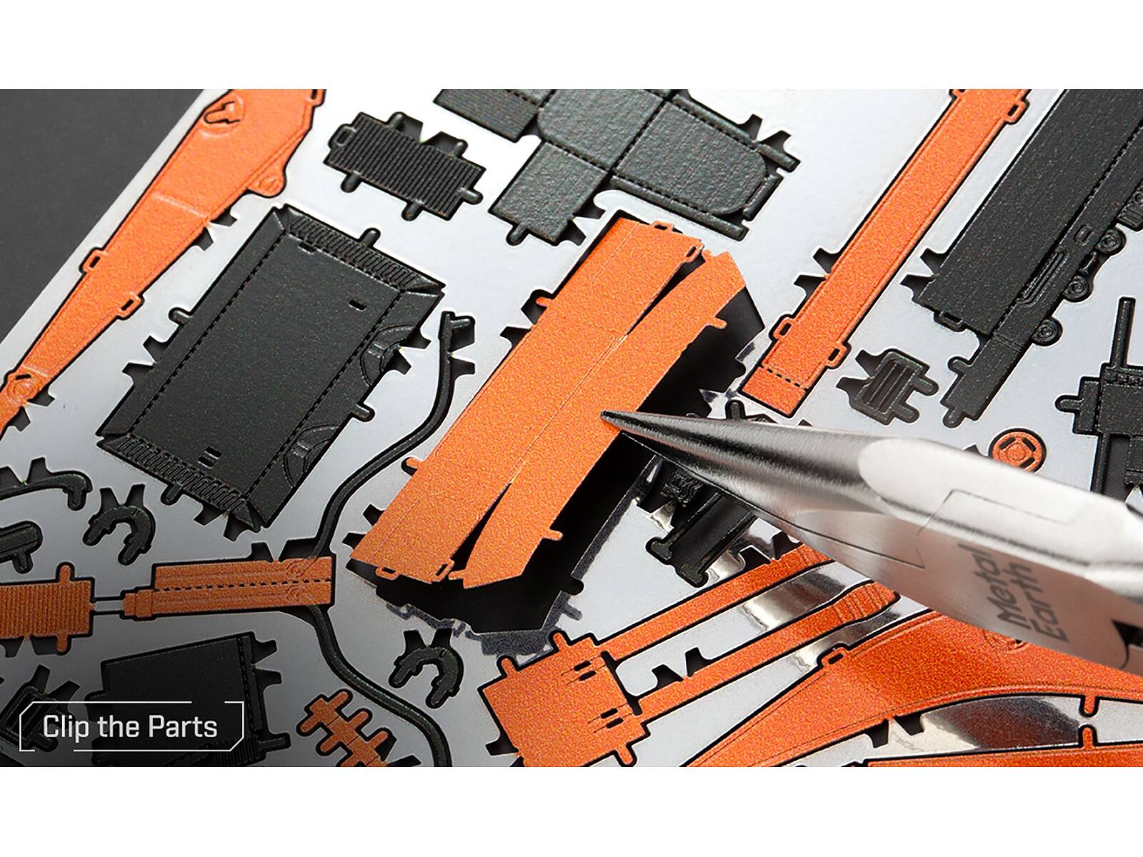 Clip the Parts  
Metal Earth