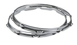 Gibraltar Hardware - 14" 10-Lug Snare Side Drum Hoop, 3mm Triple-Flanged Steel Construction for Open Classic Tone & Die-Cast Feel