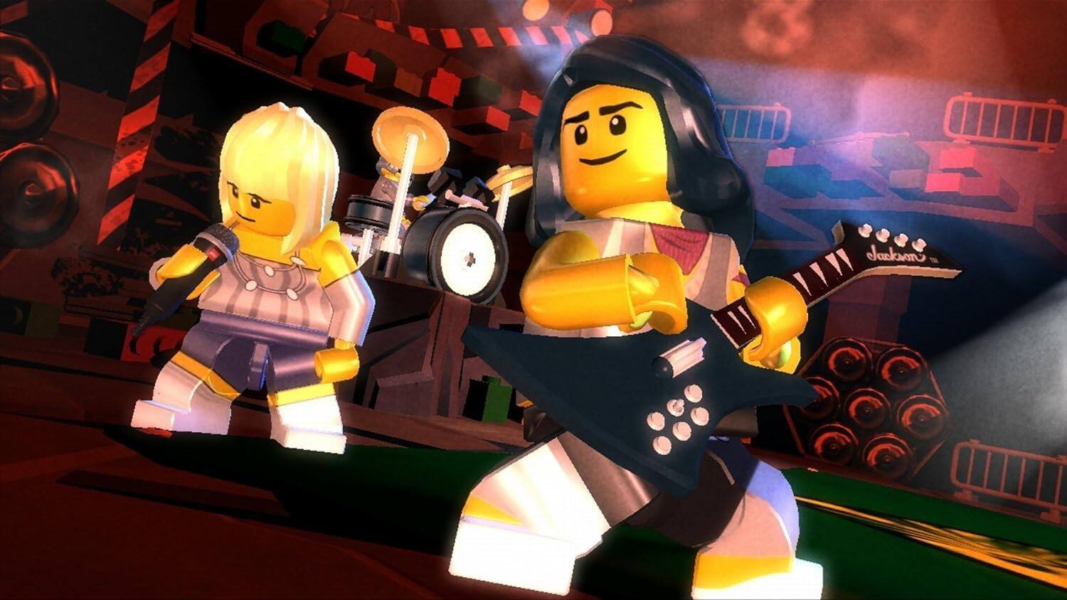 Left. Warner Bros. - LEGO Rock Band - PlayStation 3.