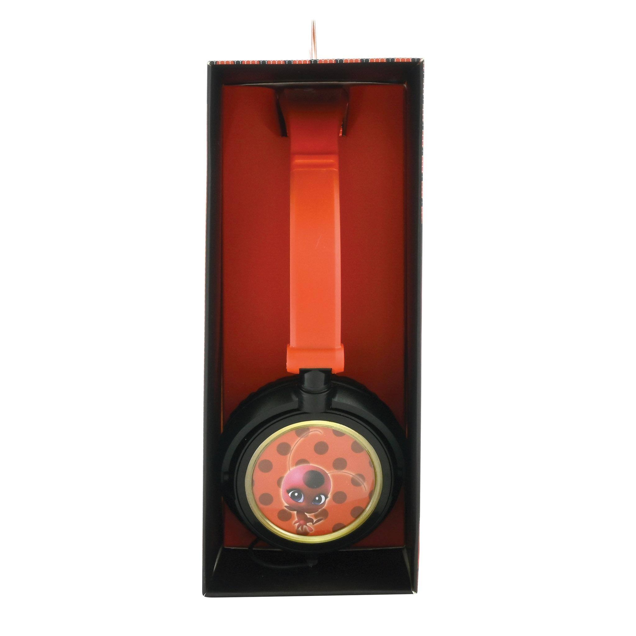 Alt View 7. Lexibook - Miraculous Stereo Wired Foldable Headphone with Safe Volume Limitation.