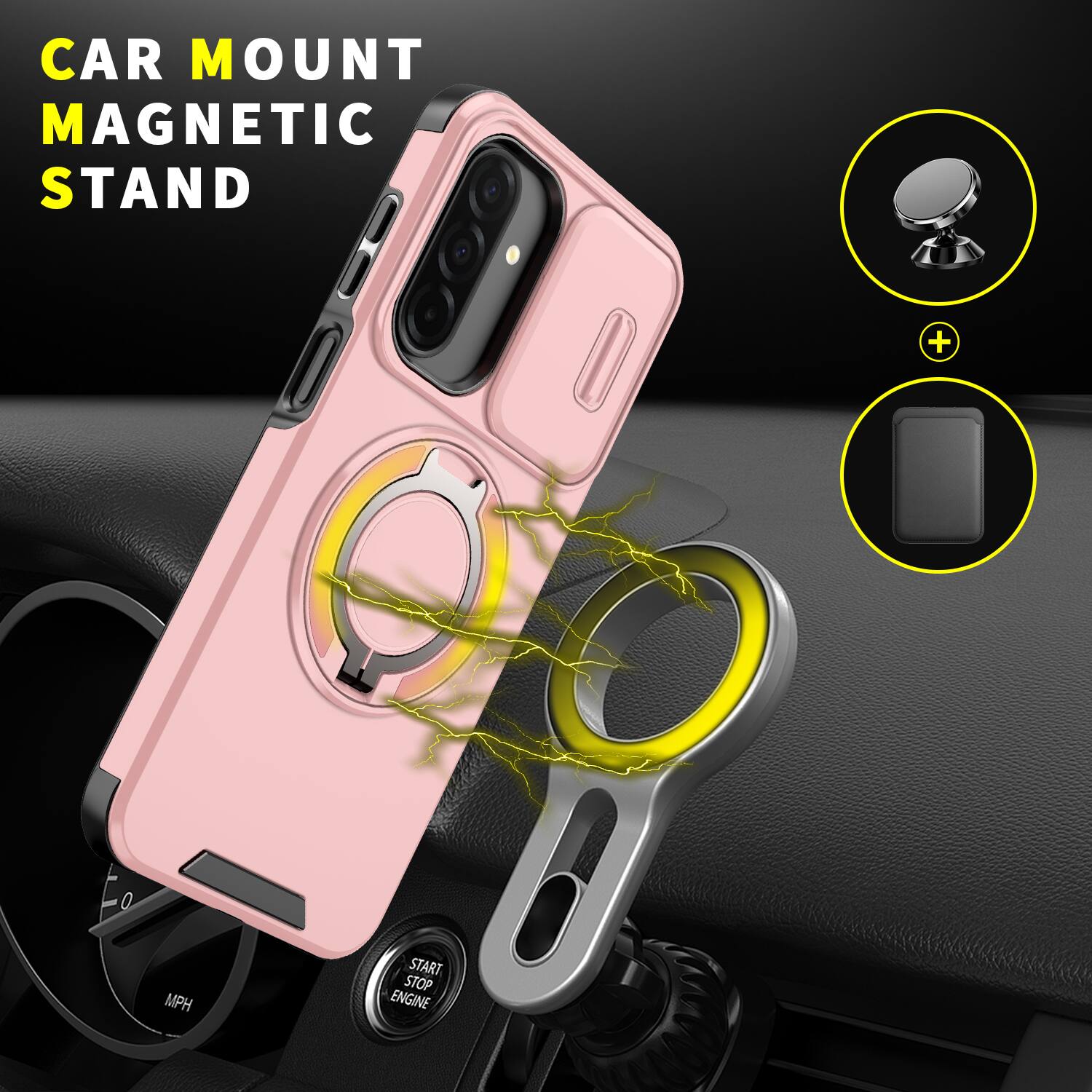 CAR MOUNT MAGNETIC STAND

0 MPH

START STOP ENGINE