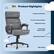 Serta Product Highlights:
1. Cushioned Headrest
2. Curved Lumbar Support
3. Padded Armrests
4. Foam-Filled Seat Cushion
5. Adjustable Comfort
6. 360 Motion