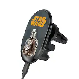 Keyscaper - Star Wars: The Mandalorian Color Block Wireless Mag Car Charger - Din Djarin