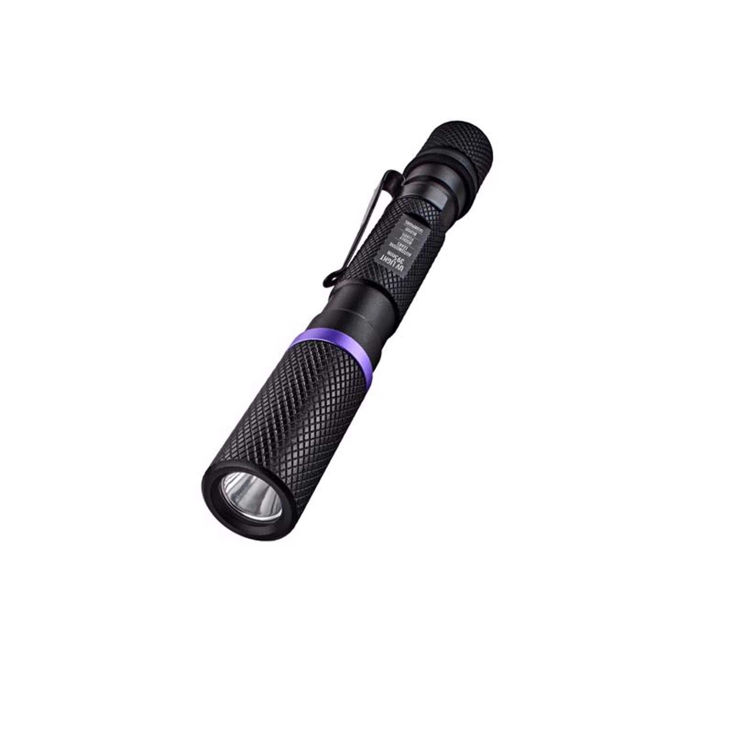 Police Security - UV Light Black LED Pen Light AAA Battery