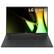 Front Zoom. LG - gram 17" Laptop - Intel Evo Platform Intel Core Ultra 7 - 16GB RAM - 2TB SSD - Obsidian Black.