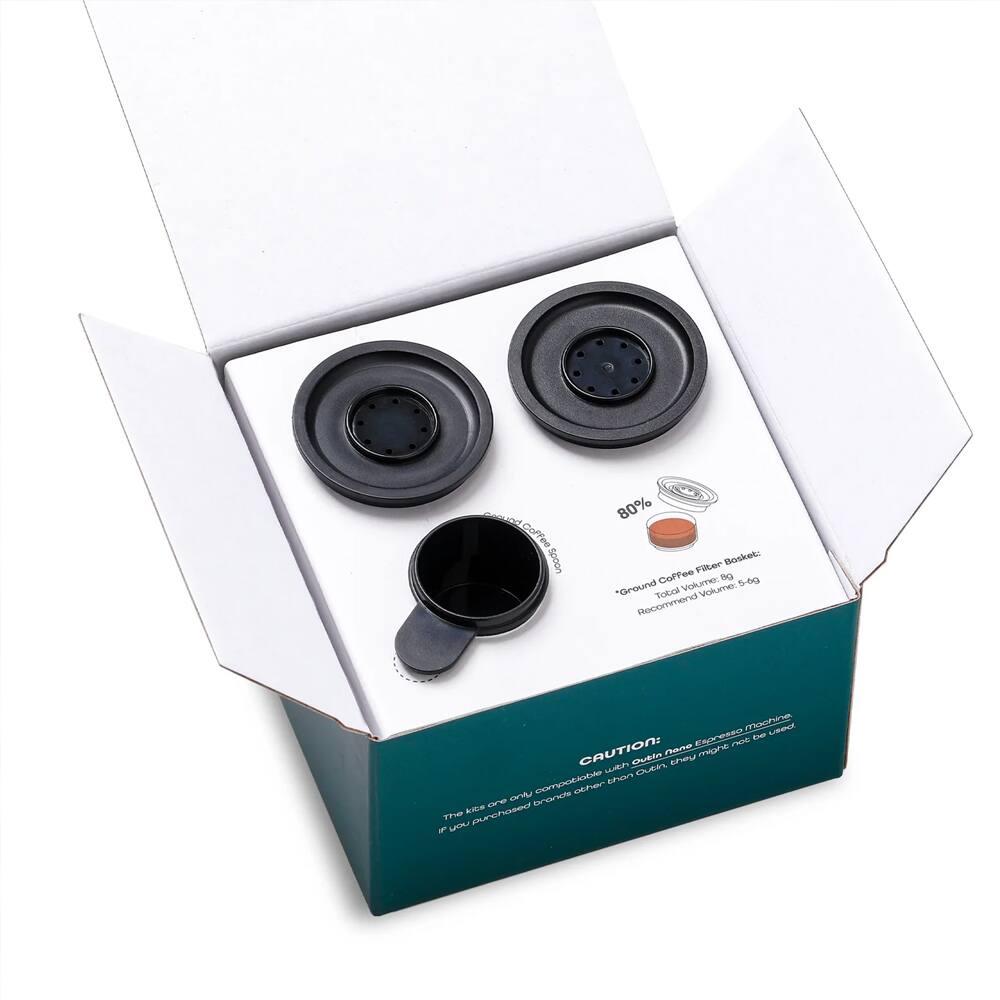 OLOO coffee Speon 80% Fiten Bosket: Coffee Volume DG 5-00 "Ground 1t Volume: Recommend 1 tsp per 6 oz. Water. Caution: nono mighe WTP Chidlo nn atR compobbi chon E LnD pande ke no The purohsed.